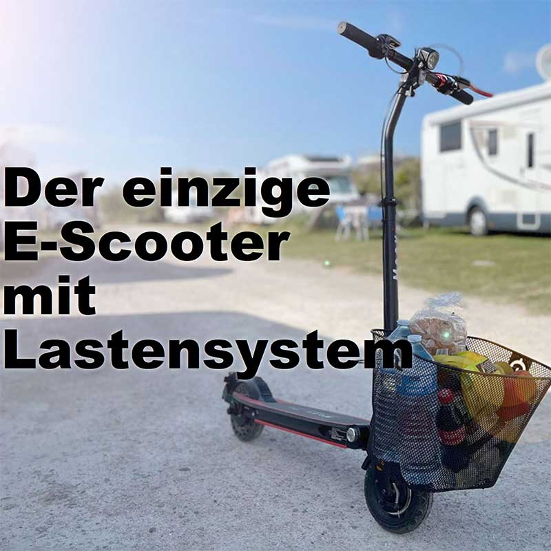 moovi e scooter mit lastensystem