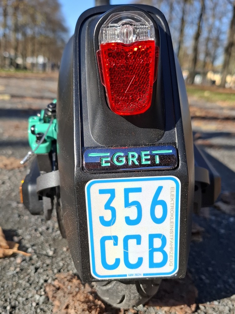 das e scooter kennzeichen