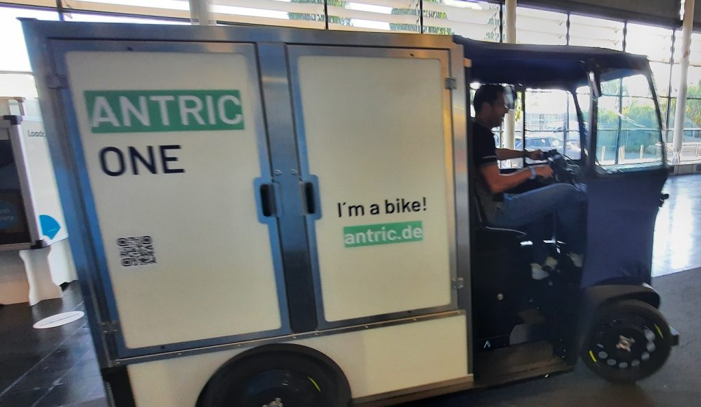 antric elektro cargobike für lieferdienste