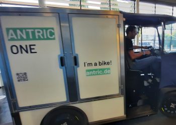 antric elektro cargobike für lieferdienste