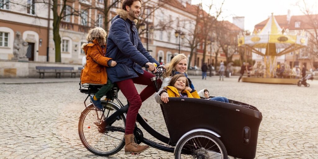 e Lastenrad Förderung für Erziehende, Famillien oder Kitas