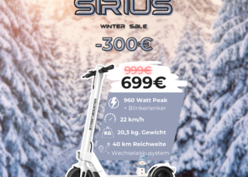 STREETBOOSTER Winter Sale – Dein Start in die E-Mobilität mit satten Rabatten!
