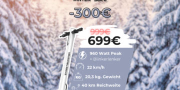 STREETBOOSTER Winter Sale – Dein Start in die E-Mobilität mit satten Rabatten!