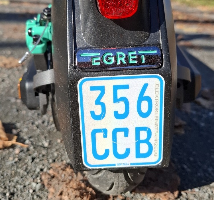 e scooter kennzeichen 2025 neu