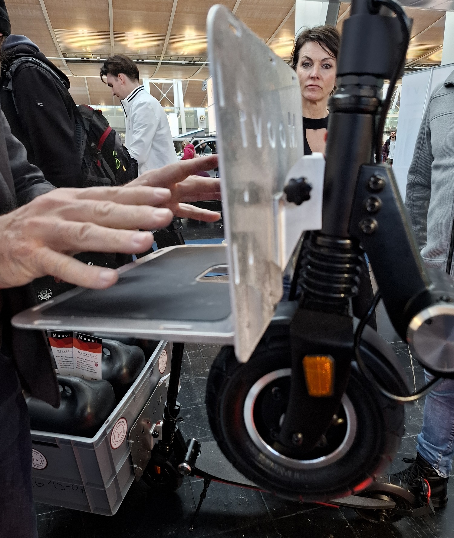 das transportsystem des Moovi