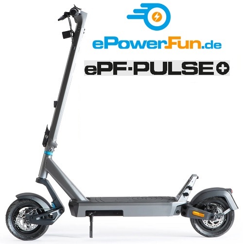 epowerfun epf-pulse + mit Vollfederung den Berg hoch