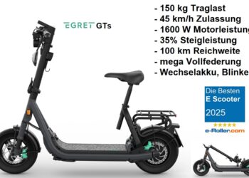 egret gts mit 150 kg traglast