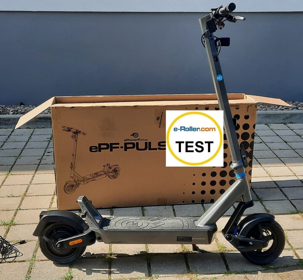 epowerfun epf-pulse+ aufbauen und zubehör