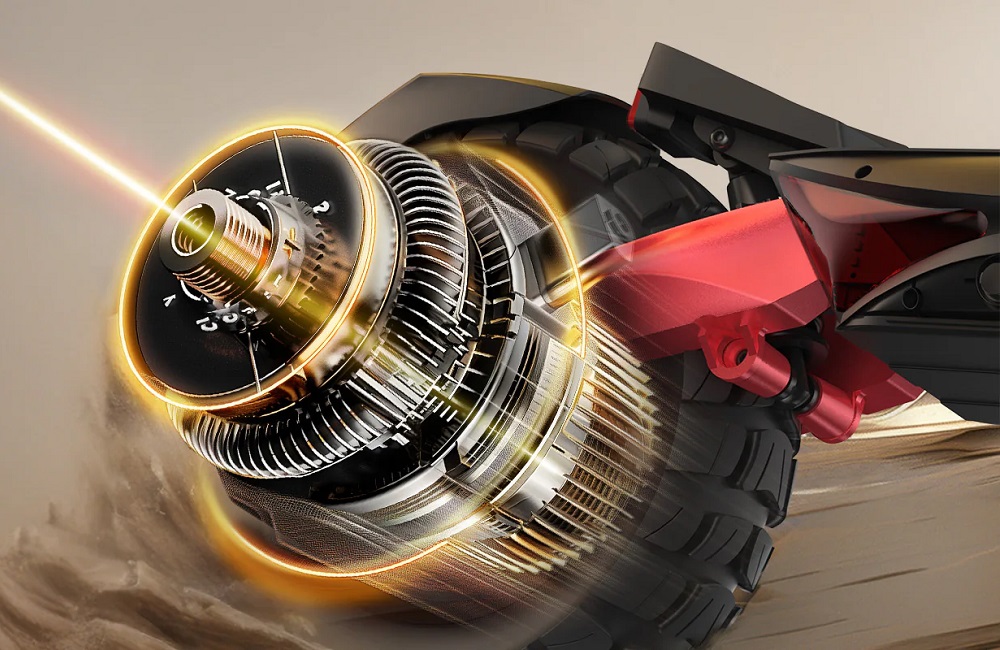 iscooter t8 heckmotor