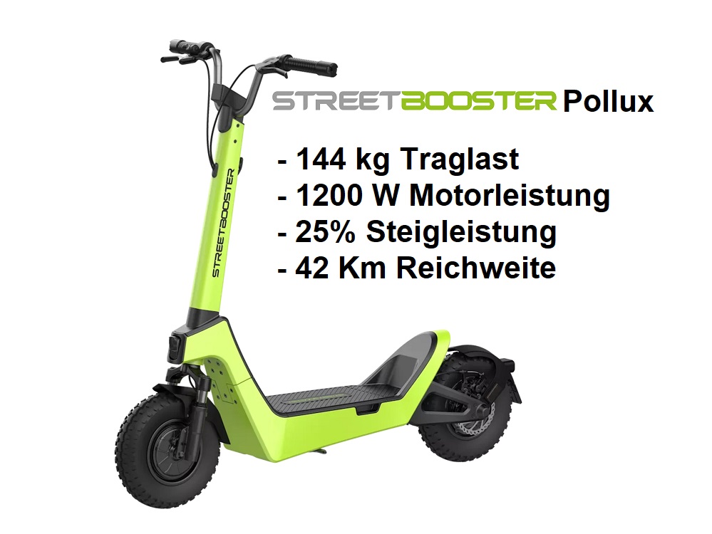 Streetbooster Pollux der Cruiser
