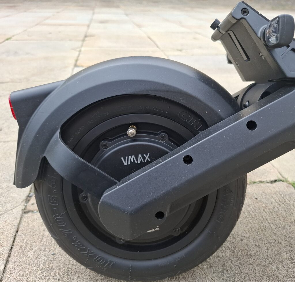 Der Hinterradmotor des VMAX VX2 Hub & Gear