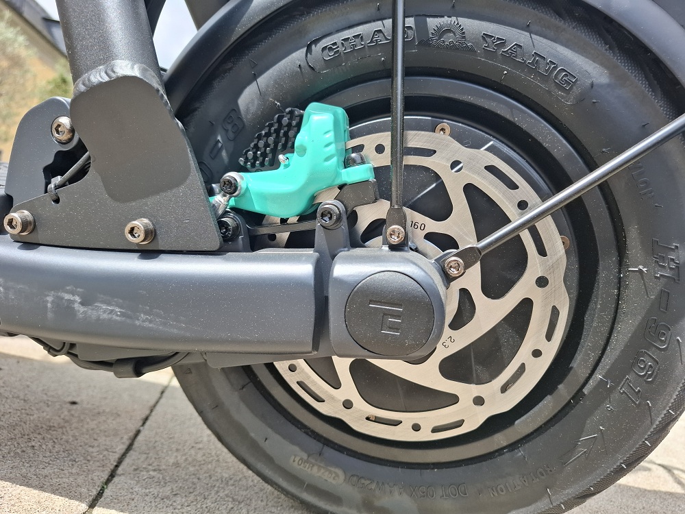 Bremstest mit dem Egret GTs - gemessen am 03.08,2026