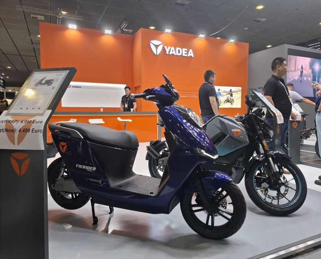 yadea elektroroller neuheiten