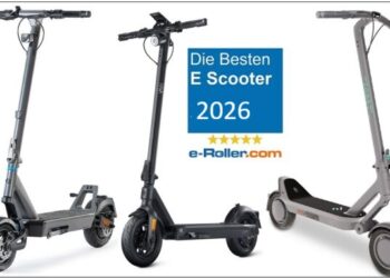 e scooter test 2026 - wie sind die neuen auf dem markt