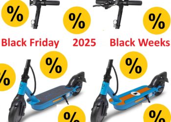 Die besten Black Friday Aktionen für E Scooter