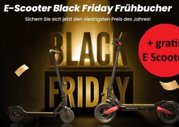 Die Black Friday Aktionen 2025 für E Scooter starten heute