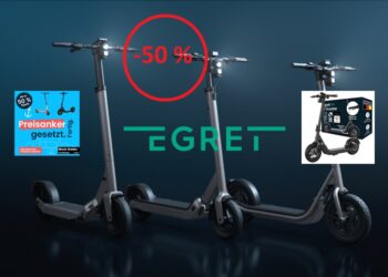 Egret E Scooter mit 50% Rabatt kaufen