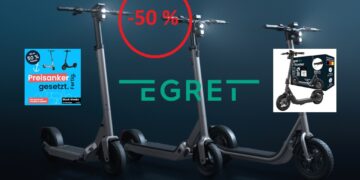 Egret E Scooter mit 50% Rabatt kaufen