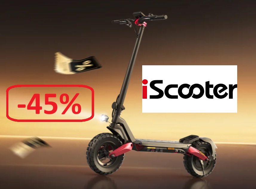 iscooter rabattcode und gutschein mit 45% Rabatt