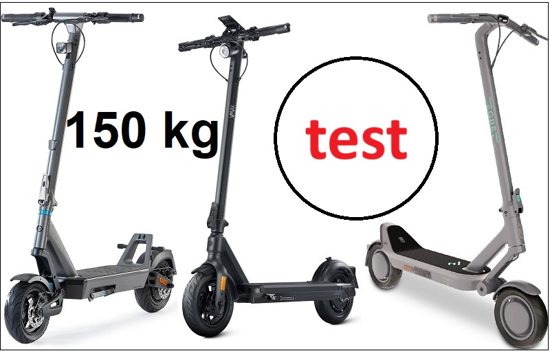 alle e scooter bis 150 kg mit straßenzulassung im vergleich