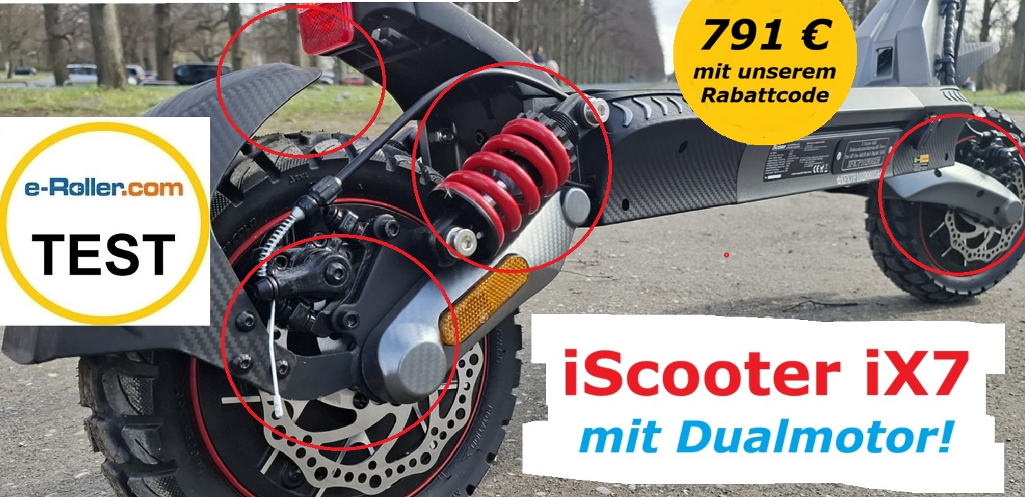 iscooter ix7 im Dauertest nach 650 Kilometern