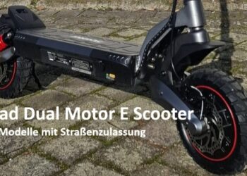 Allrad Dual Motor E Scooter mit Straßenzulassung - Alle Modelle und die Technik erklärt