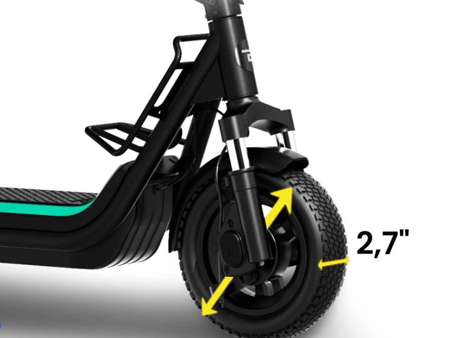 Mit Federung und breiten Gravelreifen mehr Komfort und Sicherheit