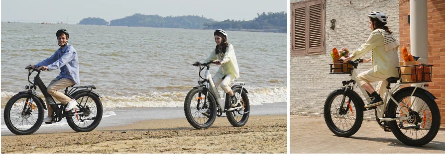 Sicherer Grip auf Sand, Kopfstein und bei Nässe