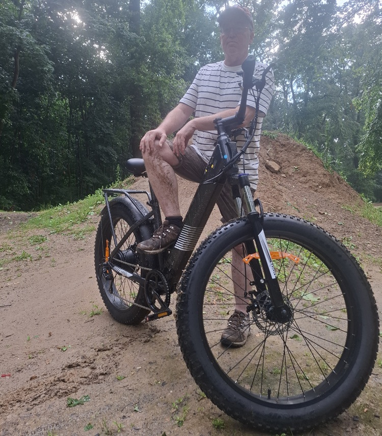 M60 Fat Tire E Bike von iScooter im Test