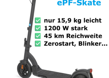 epowerfun epf-skate test