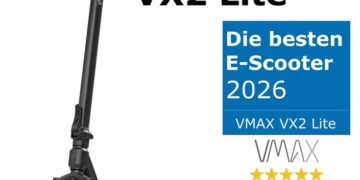 VMAX-VX2-Lite im-ausführlichen Test von e-roller.com