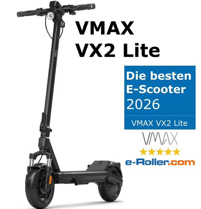 VMAX-VX2-Lite im-ausführlichen Test von e-roller.com