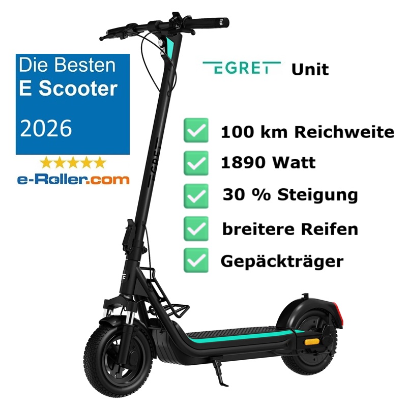 egret unit testsieger 2026