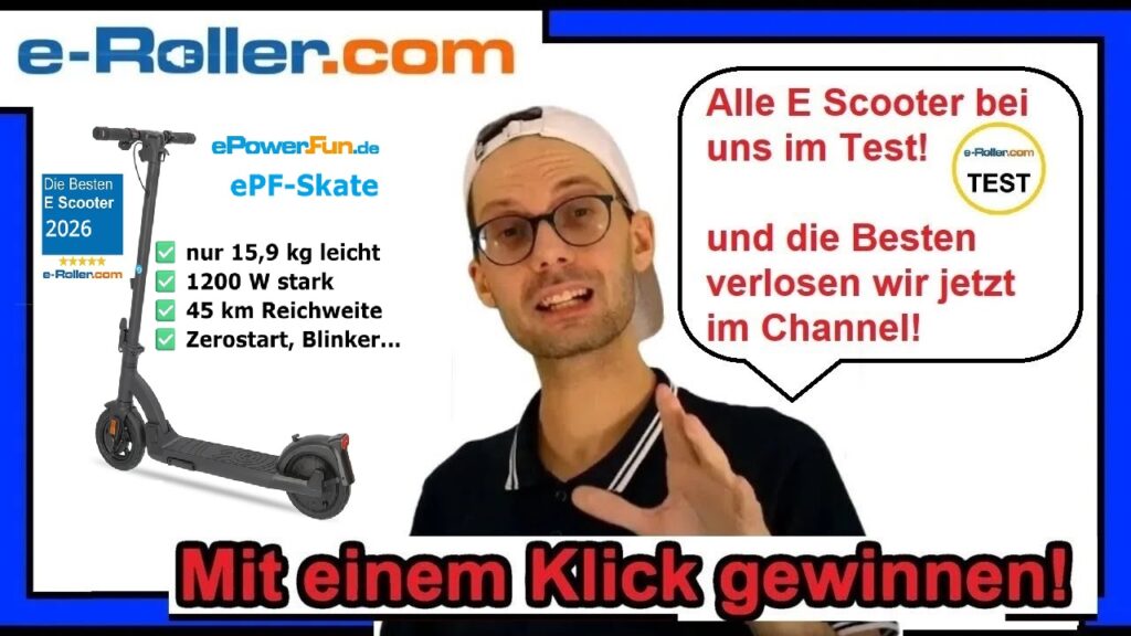 e scooter verlosung