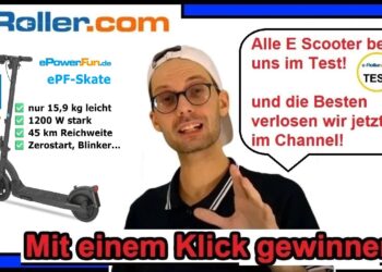 e scooter verlosung