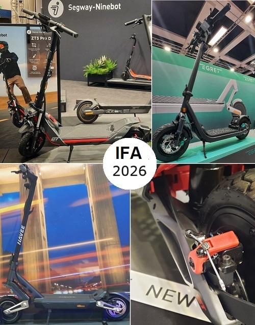 IFA 2026: E‑Scooter‑Hersteller zeigen neue Trends für urbane Mobilität